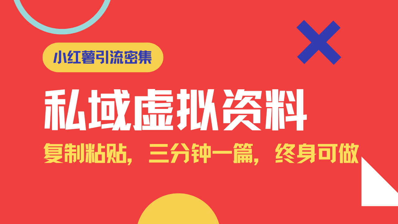 小红书引流私域旅游虚拟资料玩法，复制粘贴，三分钟一篇图文，日入1000... - 中创网