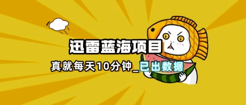 迅雷浏览器项目 - 冒泡网赚