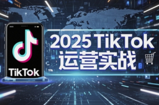 2025TikTok电商运营，掌握TikTok店铺运营核心技巧，实现低成本高转化 - 冒泡网赚
