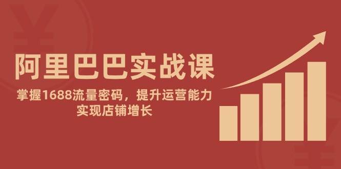 阿里巴巴实战课：掌握1688流量密码，提升运营能力，实现店铺增长 - 福缘创业网