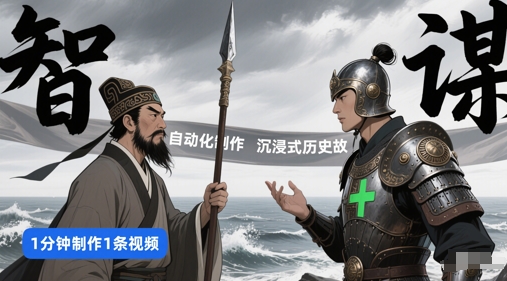 扣子工作流一键生成沉浸式历史故事，一天工作量，3分钟搞定 - 冒泡网赚