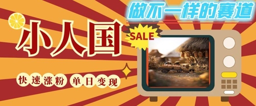 DeepSeek+绘图+视频制作小人国微观视频，小白轻轻松松上手，条条爆款，条条变现，单日就能收益 - 冒泡网赚