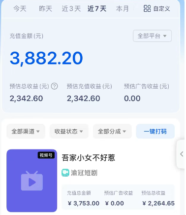 短剧搬砖新玩法，软件批量二创剪辑，7天赚了3800，赶紧做起来【附软件】 - 福缘创业网