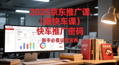 2025京东推广课（原快车课）解锁京东快车推广密码，新手必看运营宝典 - 冒泡网赚