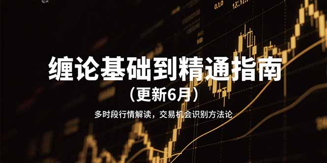 缠论基础到精通指南（更新6月）多时段行情解读，交易机会识别方法论 - 中创网