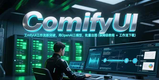ComfyUI工作流新突破，用OpenAI三模型，批量出图(保姆级教程+工作流下载) - 福缘创业网