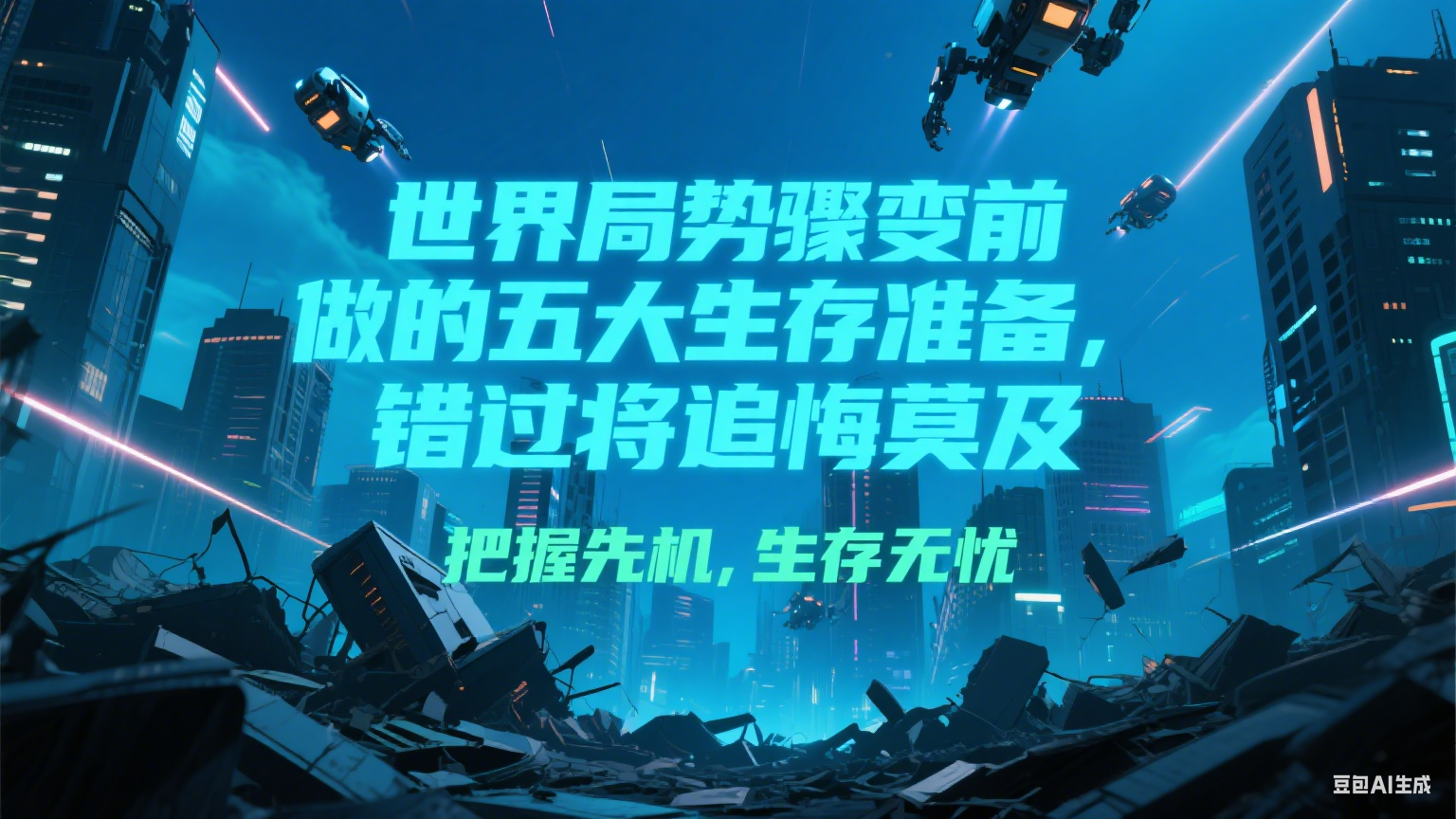 付费文章《世界局势骤变前必做的五大生存准备，错过将追悔莫及》 - 福缘创业网