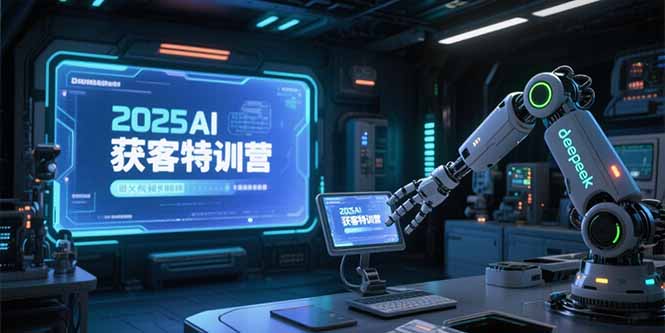 2025AI获客特训营，AI图文视频全制作，deepseek工具实操教学 - 中创网