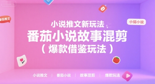 小说推文新玩法，番茄小说故事混剪（爆款借鉴玩法） - 冒泡网赚