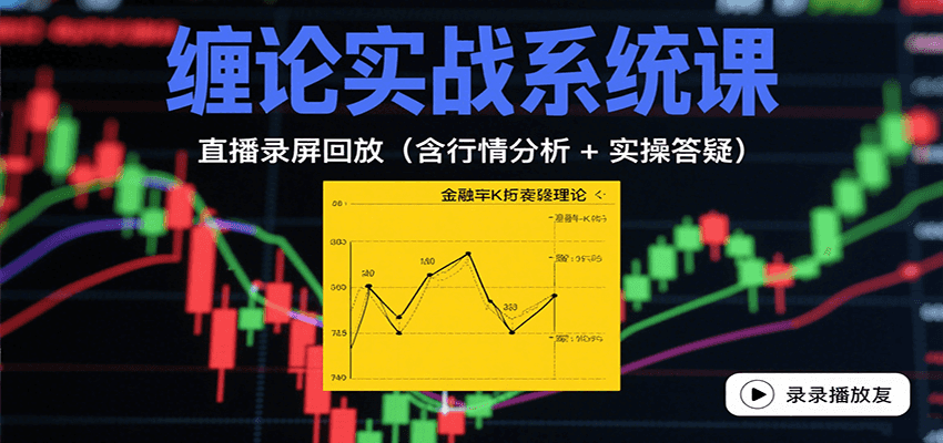 缠论实战系统课：直播录屏回放 - 福缘创业网