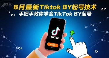 8月最新Tiktok搬运起号技术，手把手教你学会TikTok搬运起号 - 冒泡网赚