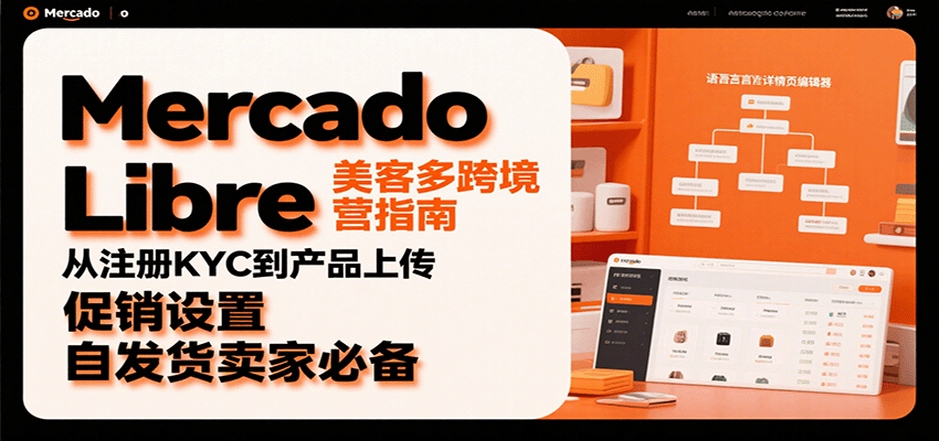 Mercado Libre 美客多跨境运营指南:从注册KYC到产品上传、促销设置,自发货卖家必备-紫橙网创项目网