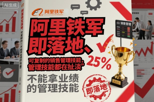 阿里铁军即落地、可复制的销售管理技能，不能拿业绩的管理技能都在扯淡-紫橙网创项目网