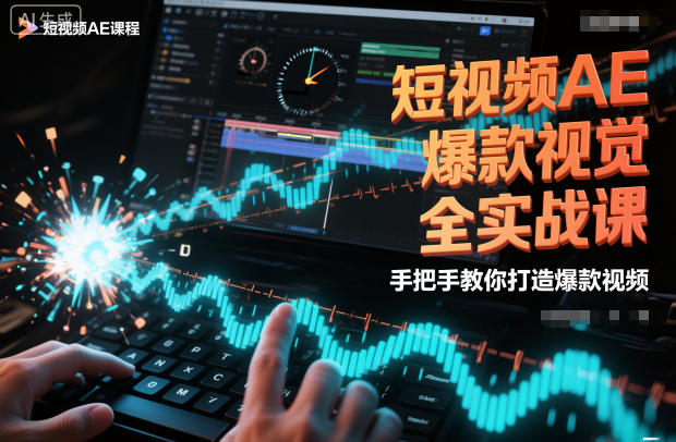 短视频AE爆款视觉全实战课，手把手教你打造爆款视频-紫橙网创项目网