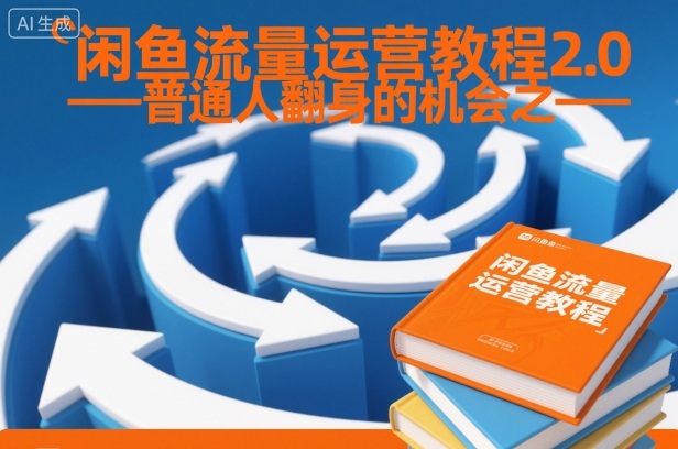 闲鱼流量运营教程2.0——普通人翻身的机会之一-紫橙网创项目网