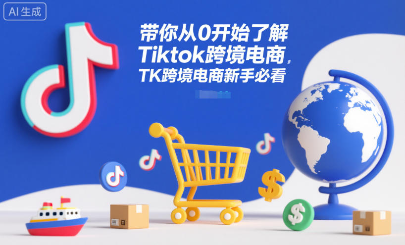带你从0开始了解Tiktok跨境电商，TK跨境电商新手必看-紫橙网创项目网