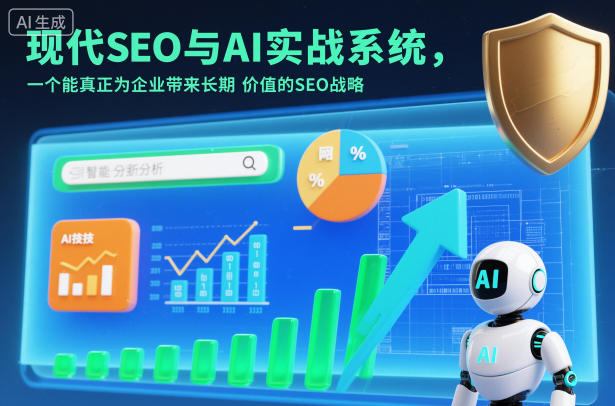 现代SEO与AI实战系统，一个能真正为企业带来长期价值的SEO战略（英语+中文字幕）-紫橙网创项目网