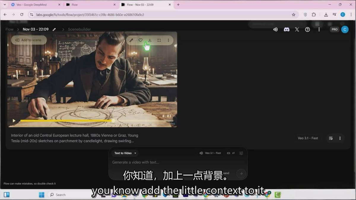 AI电影制作终极指南：从创意到成片，系统掌握智能影视全流程实战课（中英字幕）