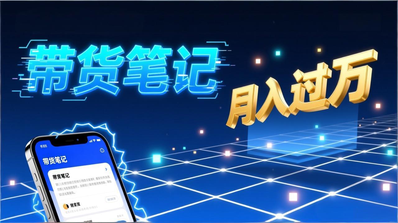 小红书爆款笔记带货实战：拆解封面标题正文全要素，手把手教你单篇笔记带货月入过万 - 中创网