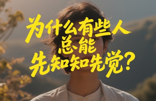 付费文章：为什么有些人总能先知先觉？-紫橙网创项目网