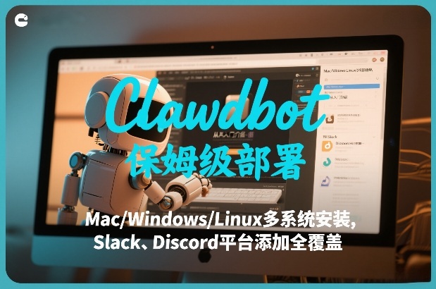 Clawdbot保姆级部署，从入门介绍、Mac/Windows/Linux多系统安装，到Slack、Discord平台添加全覆盖-紫橙网创项目网