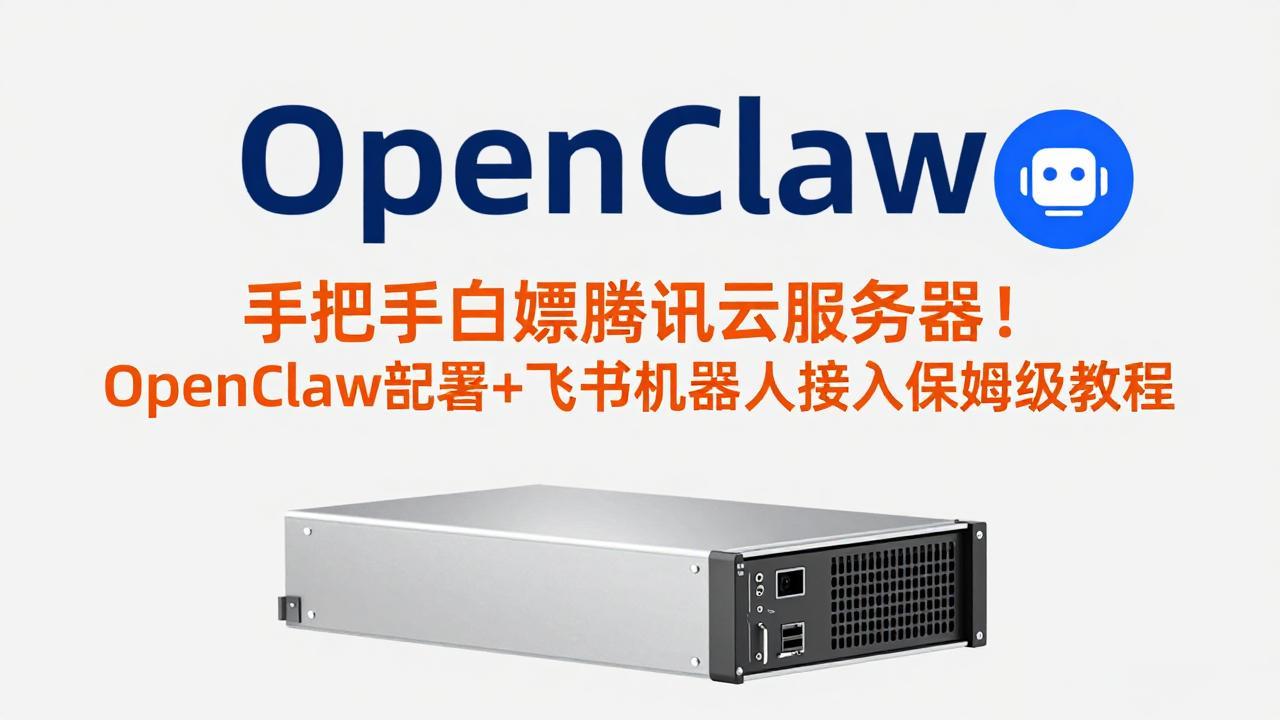 手把手白嫖腾讯云服务器！OpenClaw部署+飞书机器人接入保姆级教程-紫橙网创项目网