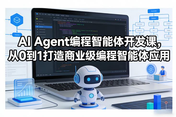 AI Agent编程智能体开发课，从0到1打造商业级编程智能体应用-紫橙网创项目网