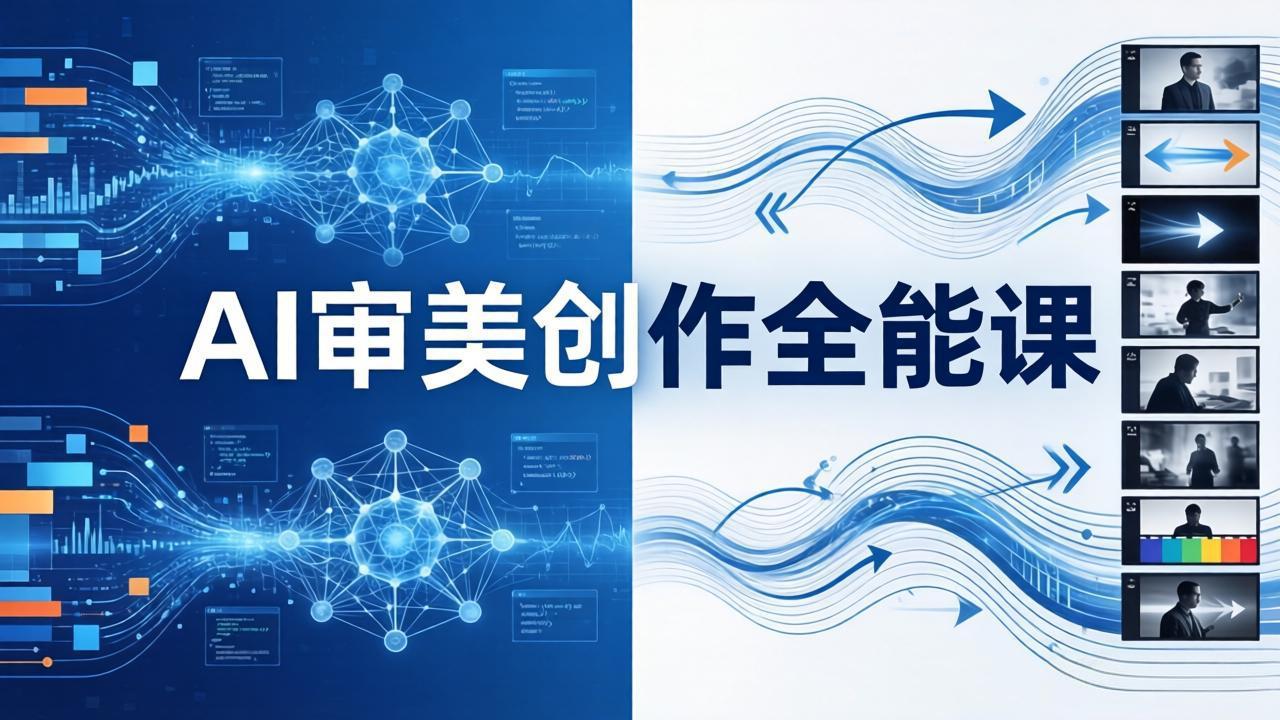 AI审美创作全能课：MJ+Seedance+模型训练+影视分镜+编剧，一站式掌握AI艺术创作-紫橙网创项目网