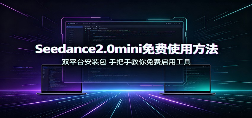 Seedance2.0mini免费使用方法:双平台安装包,手把手教你免费启用工具-紫橙网创项目网