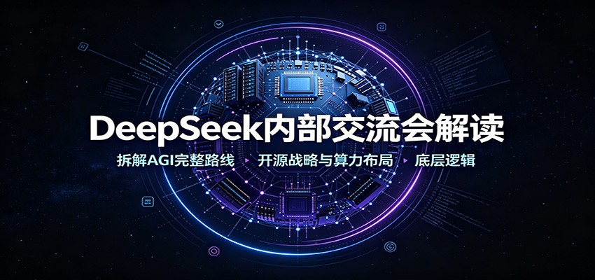 DeepSeek内部交流会解读：拆解AGI完整路线，开源战略与算力布局底层逻辑-紫橙网创项目网
